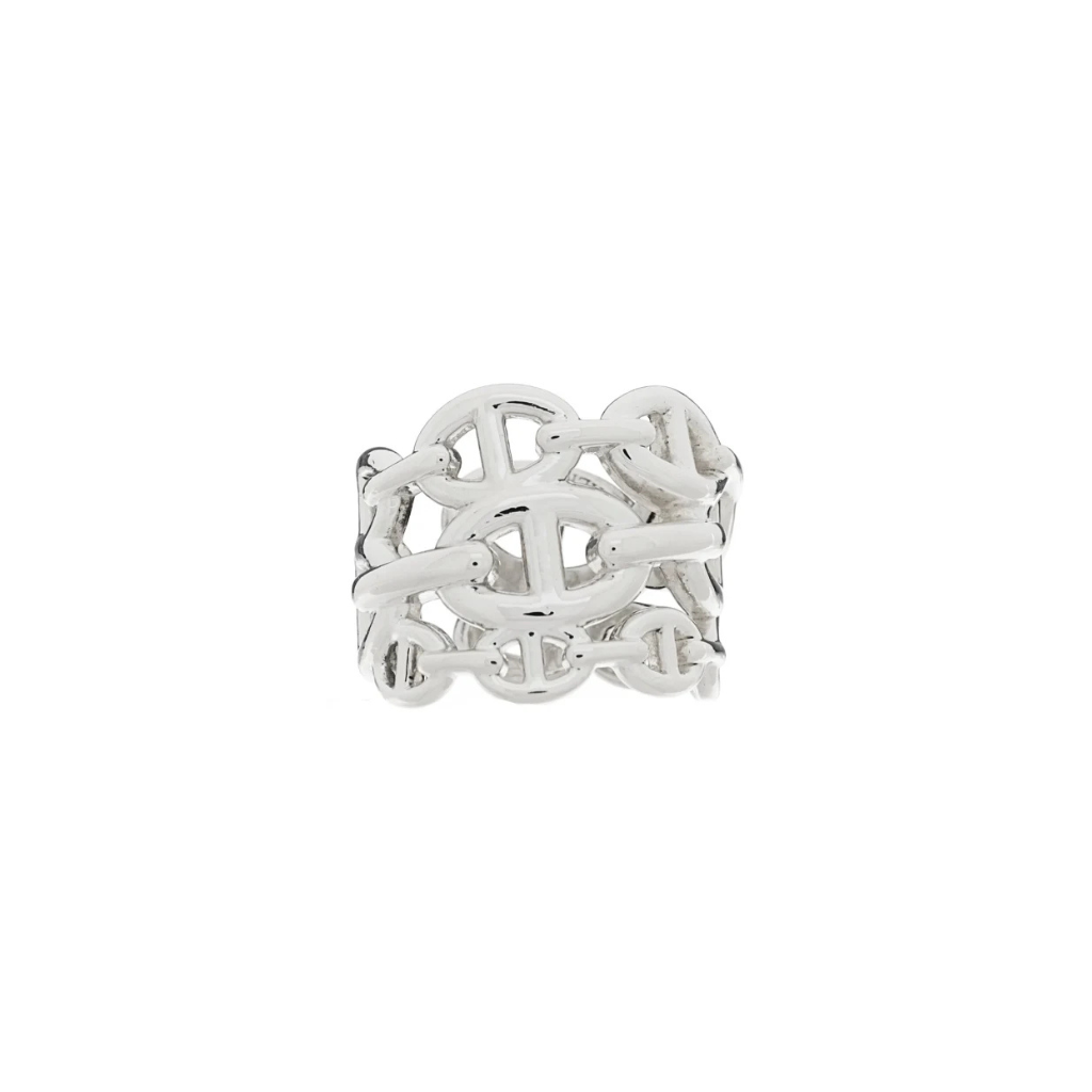 Silver Chaine d’Ancre Band Ring