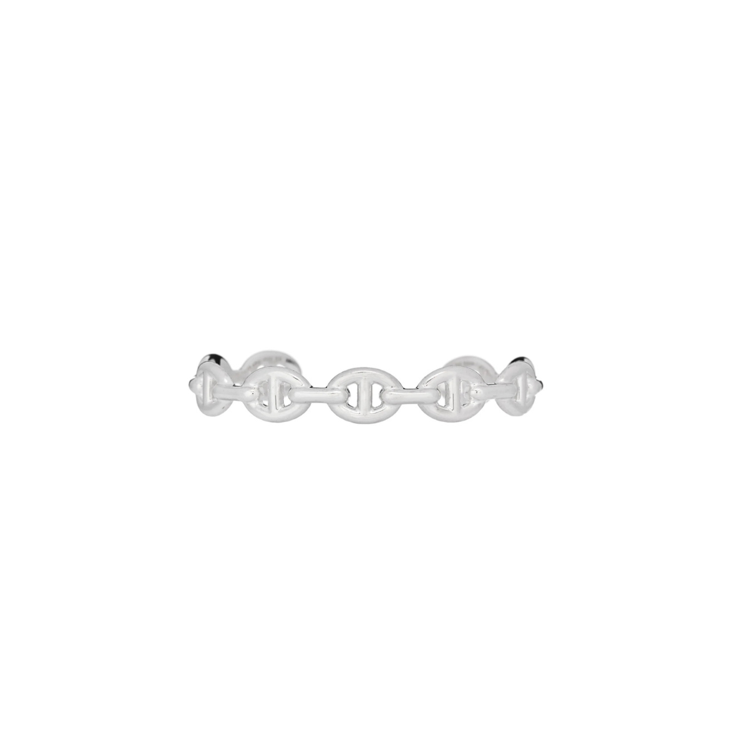 Silver d’Ancre Enchainee Cuff Bracelet