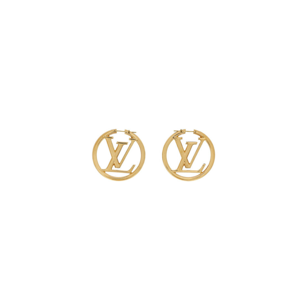 LV Gold Earrings