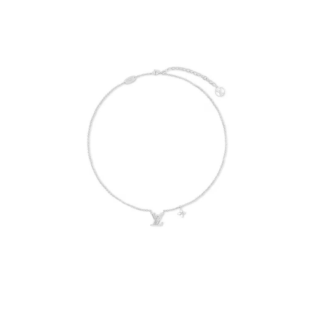 LV Iconic Necklace Silver