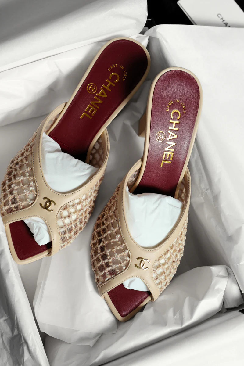 Coco Beach Chanel Mules