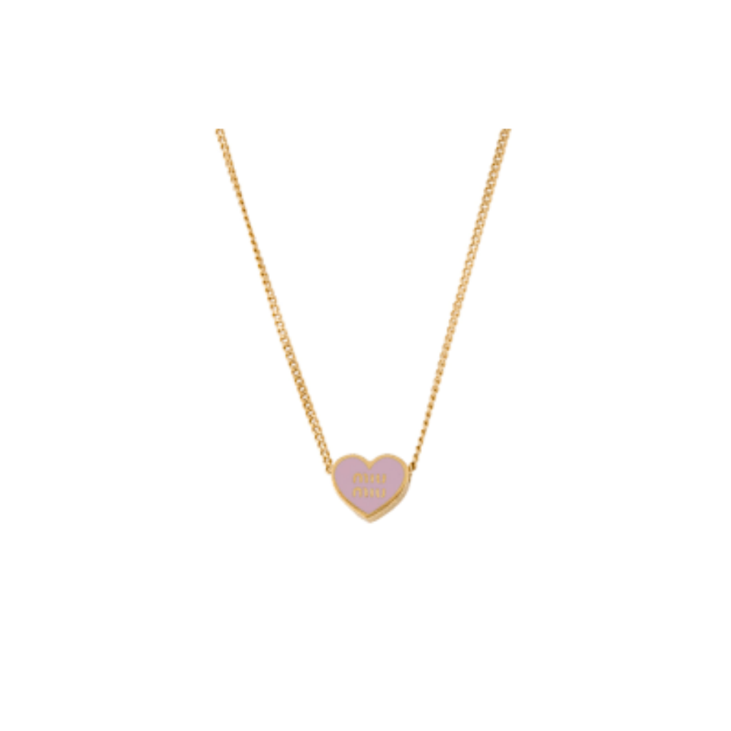 Miu Miu Enamel Heart Bracelet