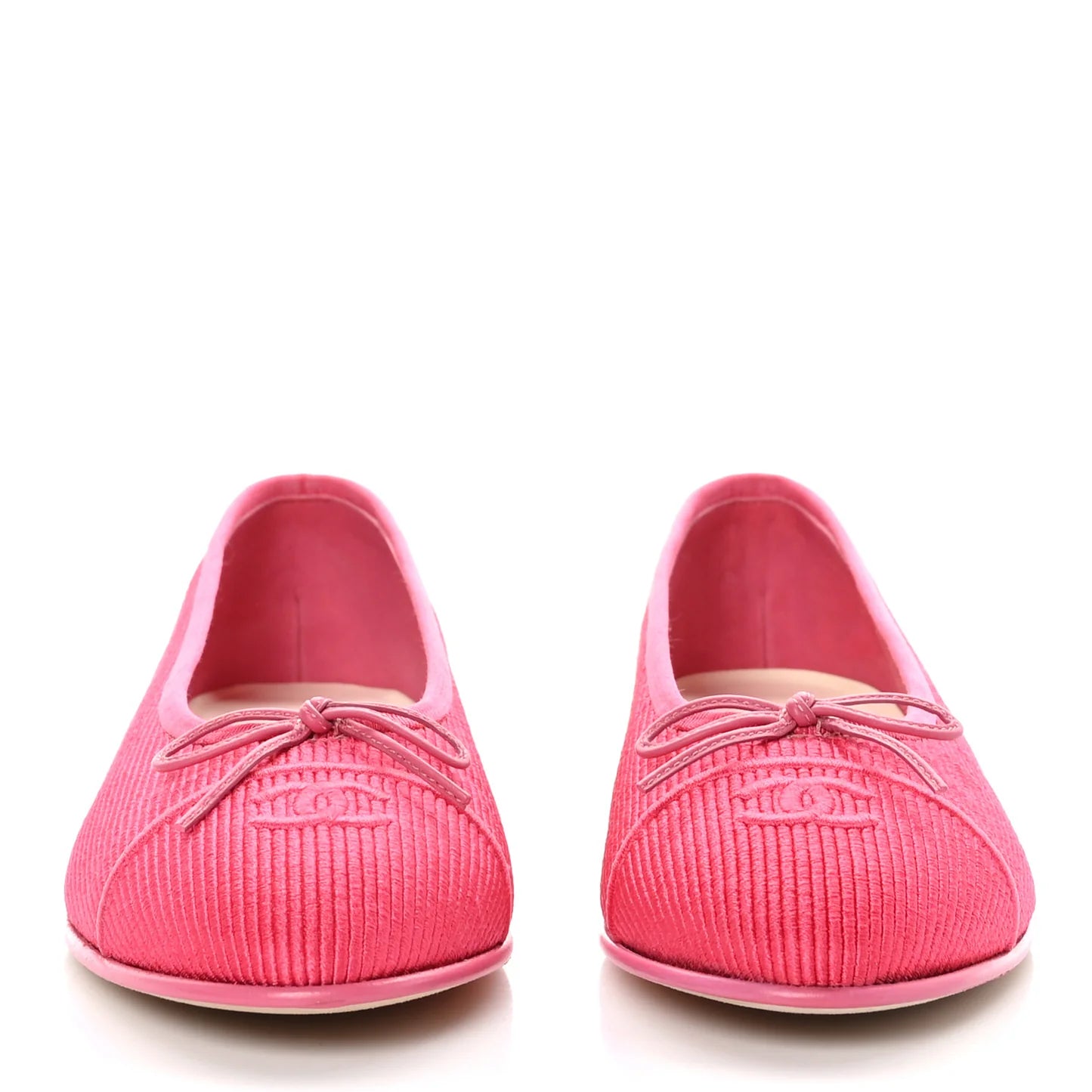 Cap Toe CC Ballerina Flats Dark Pink