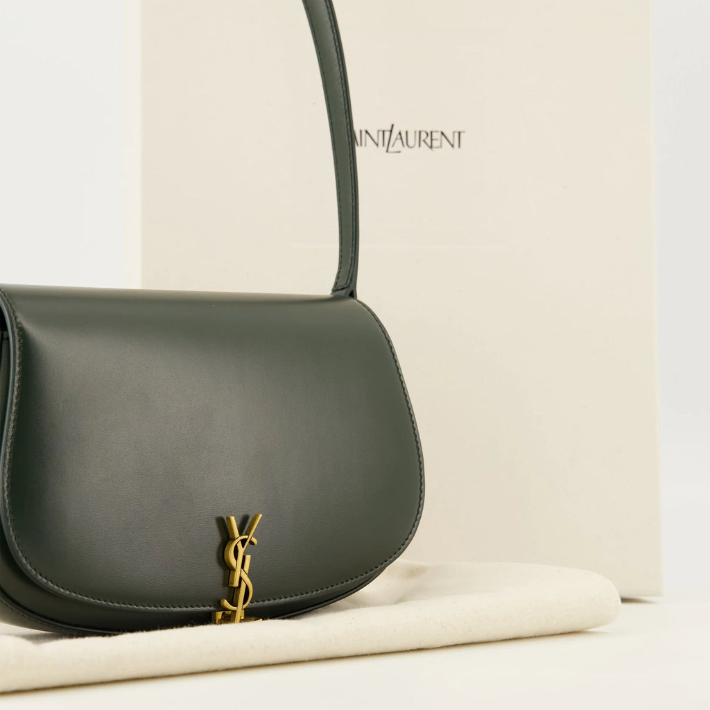 Ysl Voltaire Mini Dark Green Bag