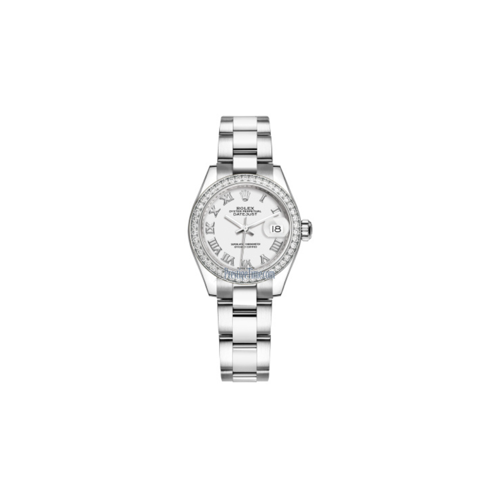 Rolex Datejust White Steel