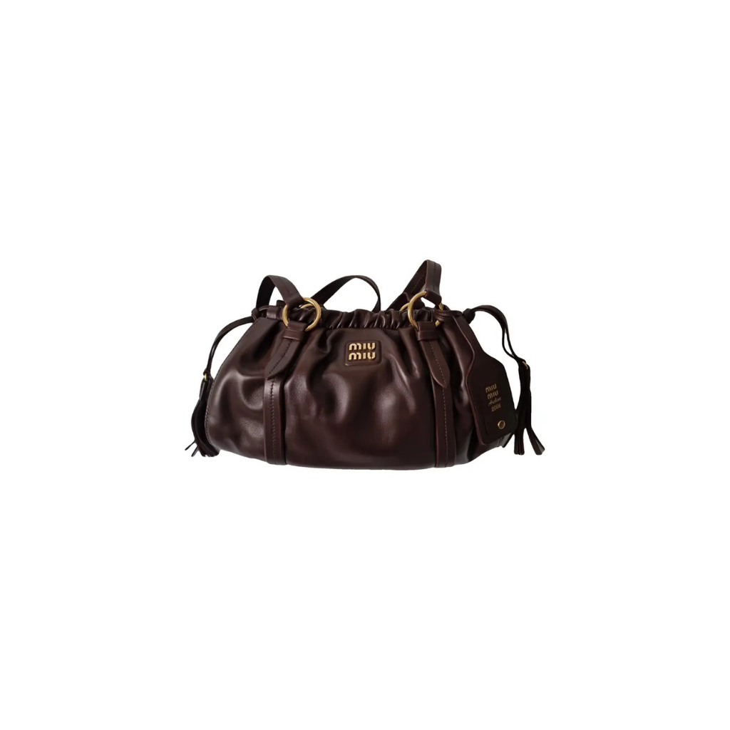 Miu Miu Joie Nappa Leather Bag