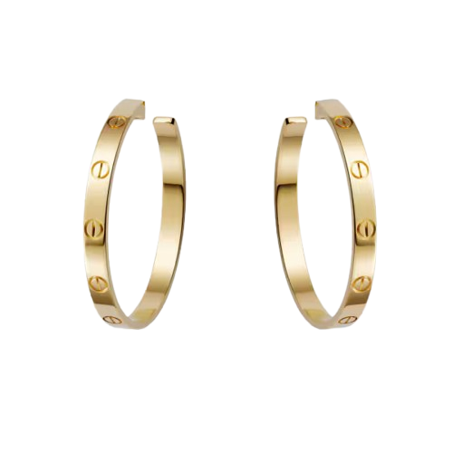Love Hoop Earrings