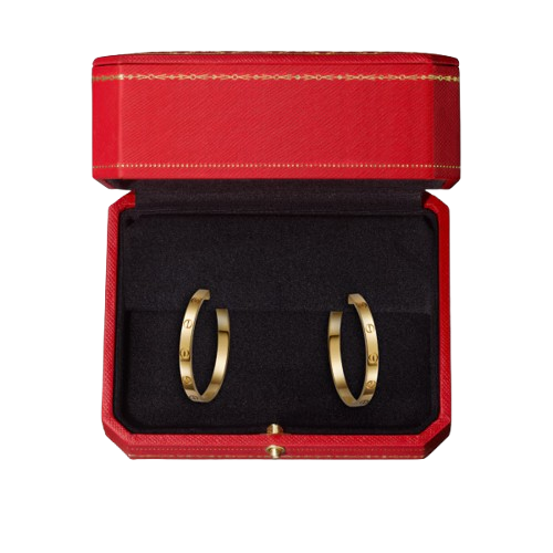 Love Hoop Earrings