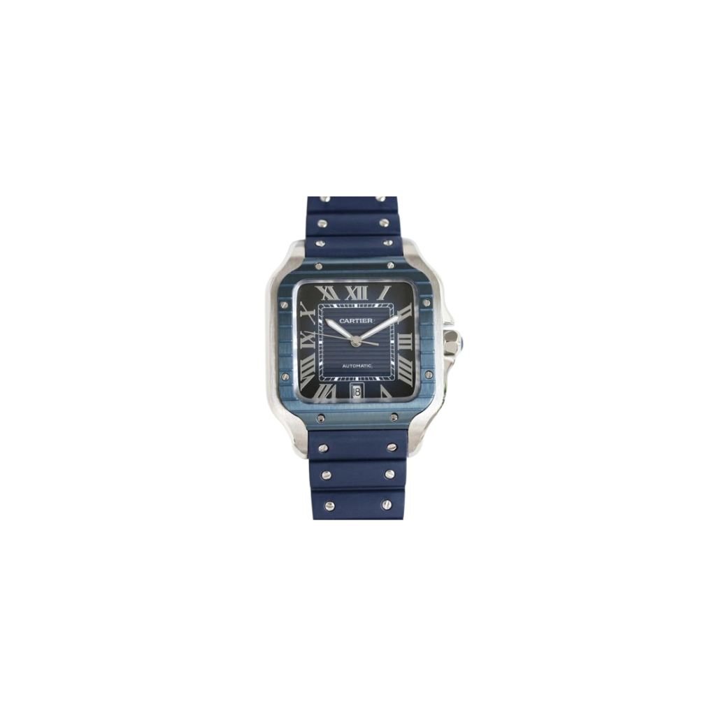 Cartier Santos Blue Watch