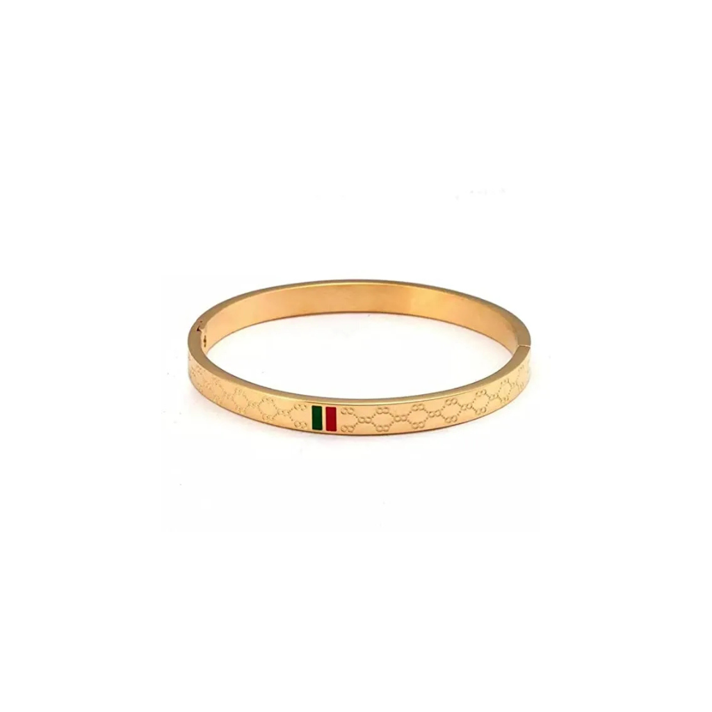 Stainless Steel Enamel Bracelet Bangle