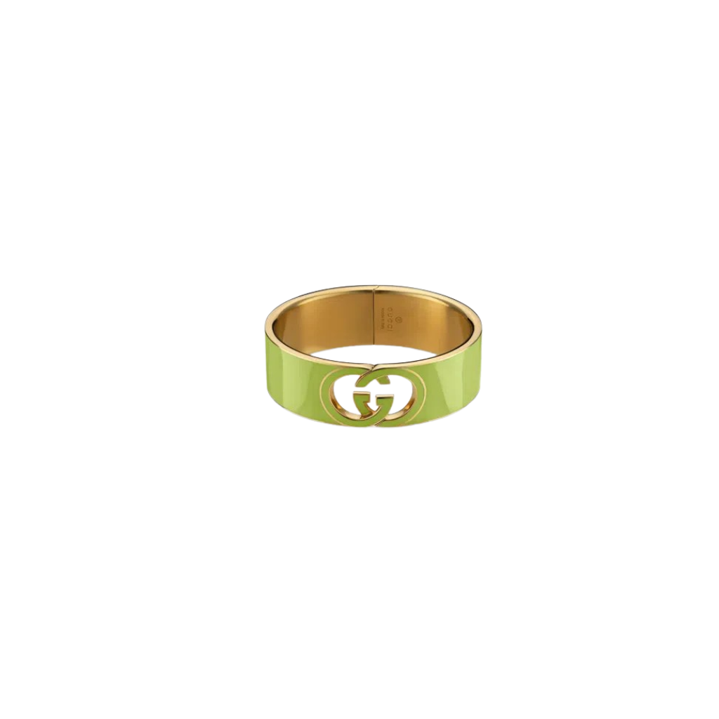 Gucci Interlocking Enamel Green