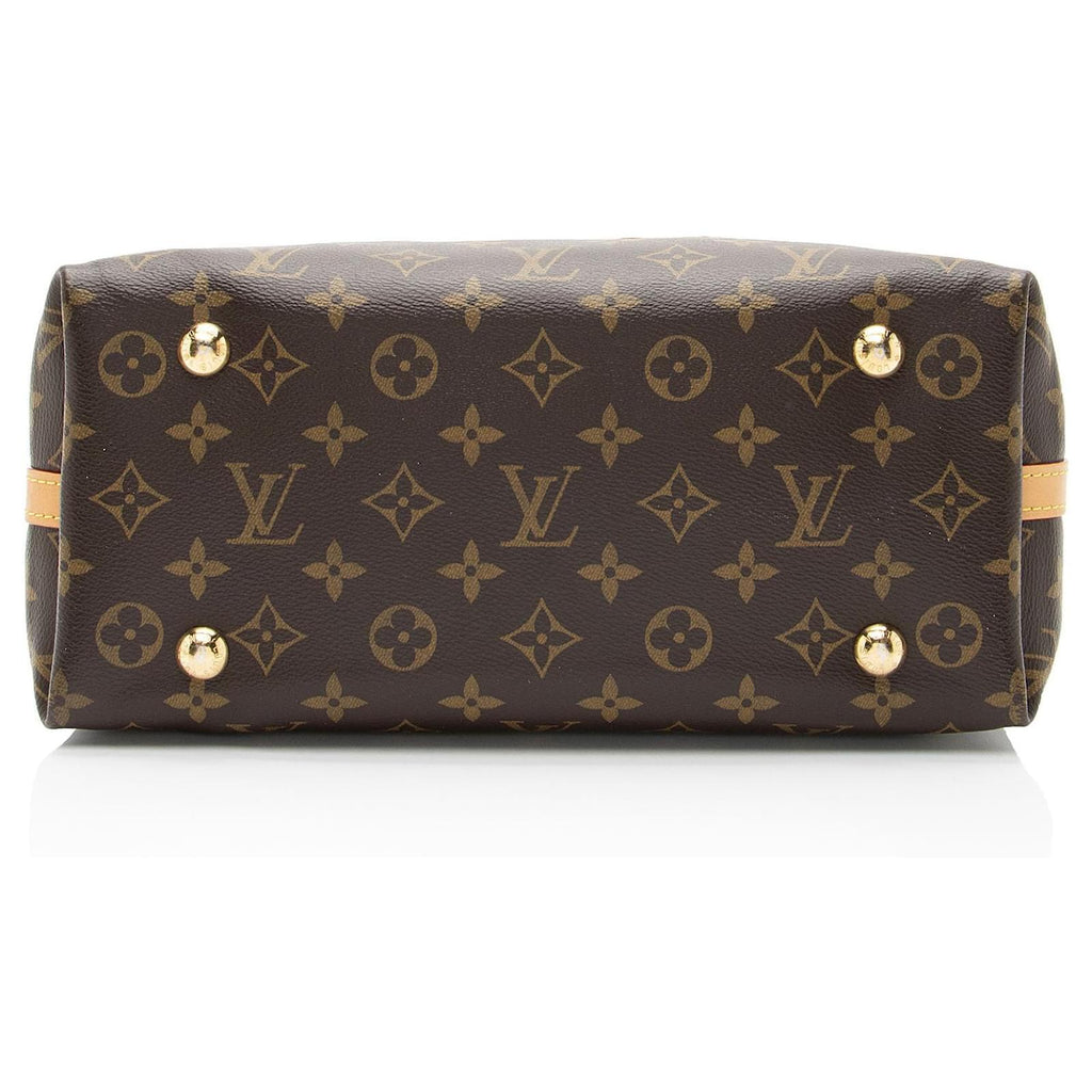 LV Canvas Shoulder Bag Brown