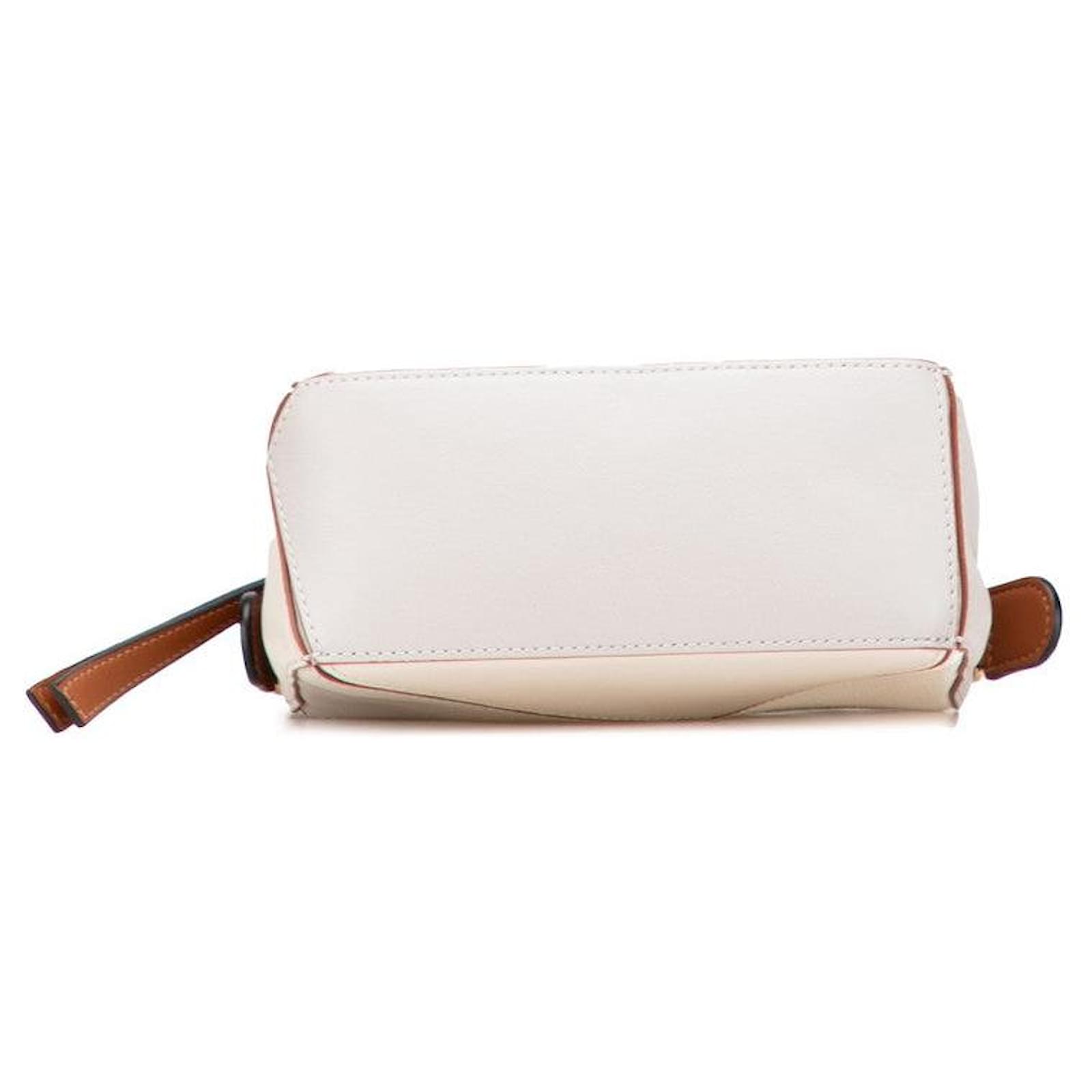 Loewe Puzzle Bag Leather 2way Bag Grey