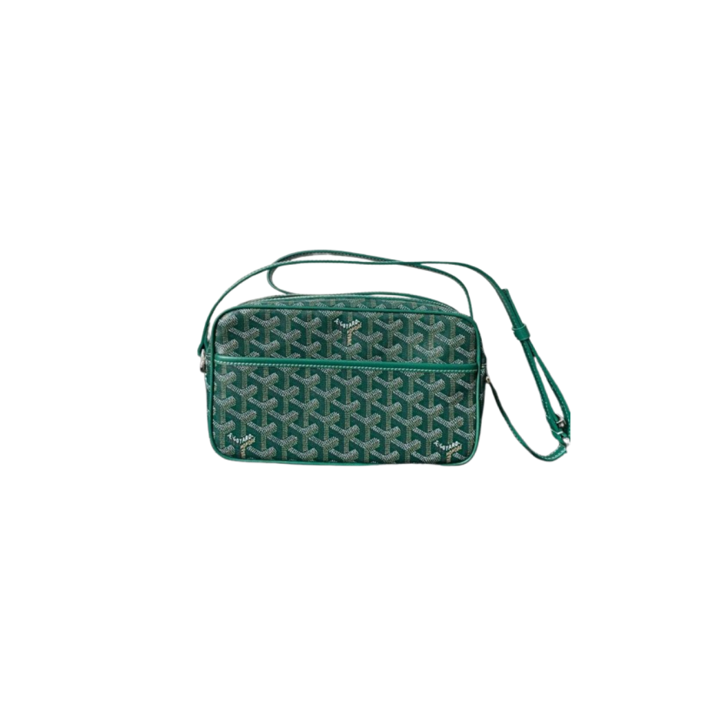Goyard Cap Vert Canvas Green Bag