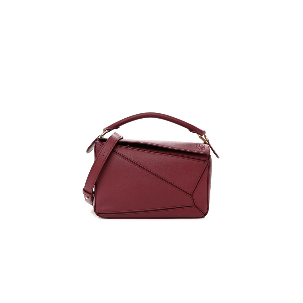 Loewe Small Puzzle Bag Wine