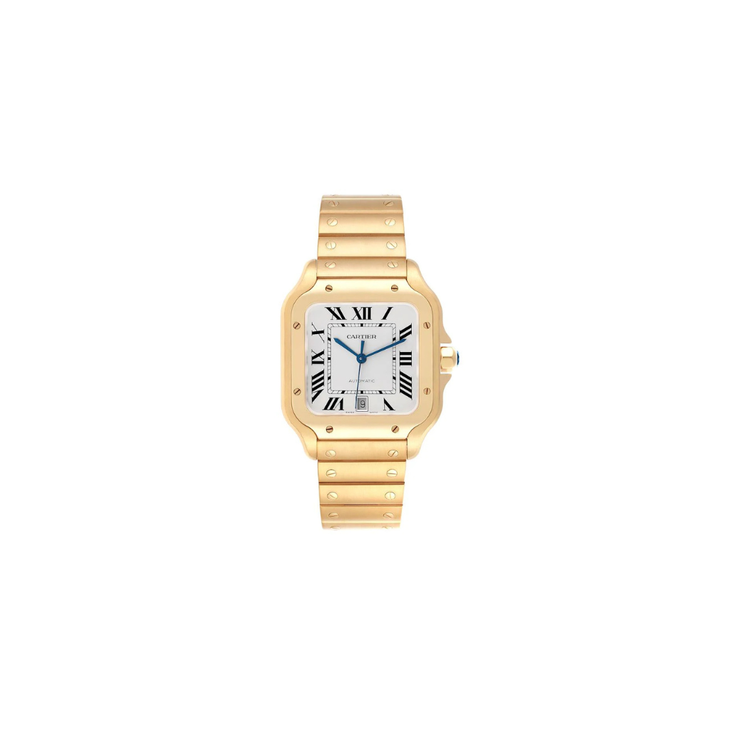 Cartier Santos Gold