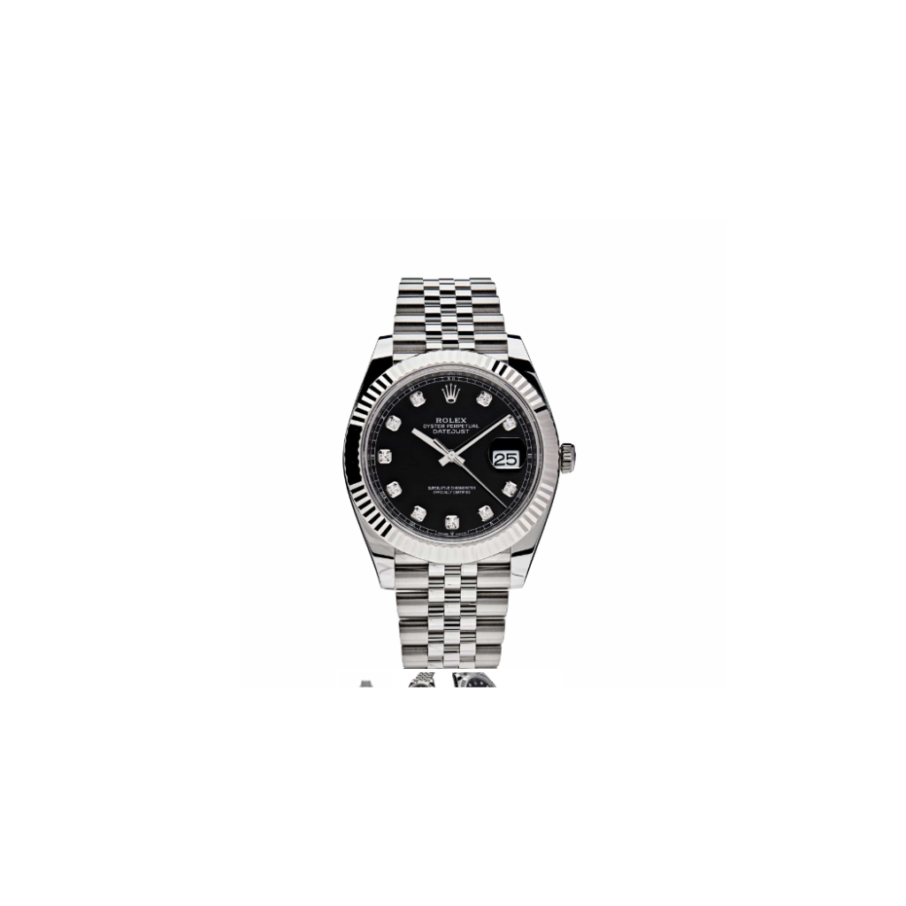 Rolex DateJust Black Diamond Dial