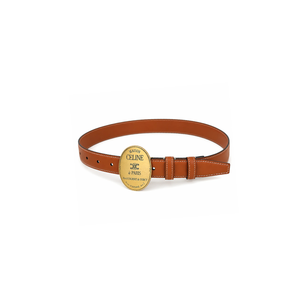 Celine Belt Brown