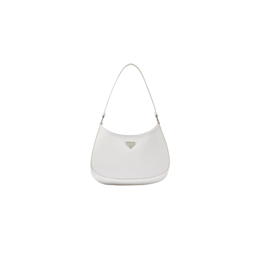 Prada Cleo Shoulder Bag White