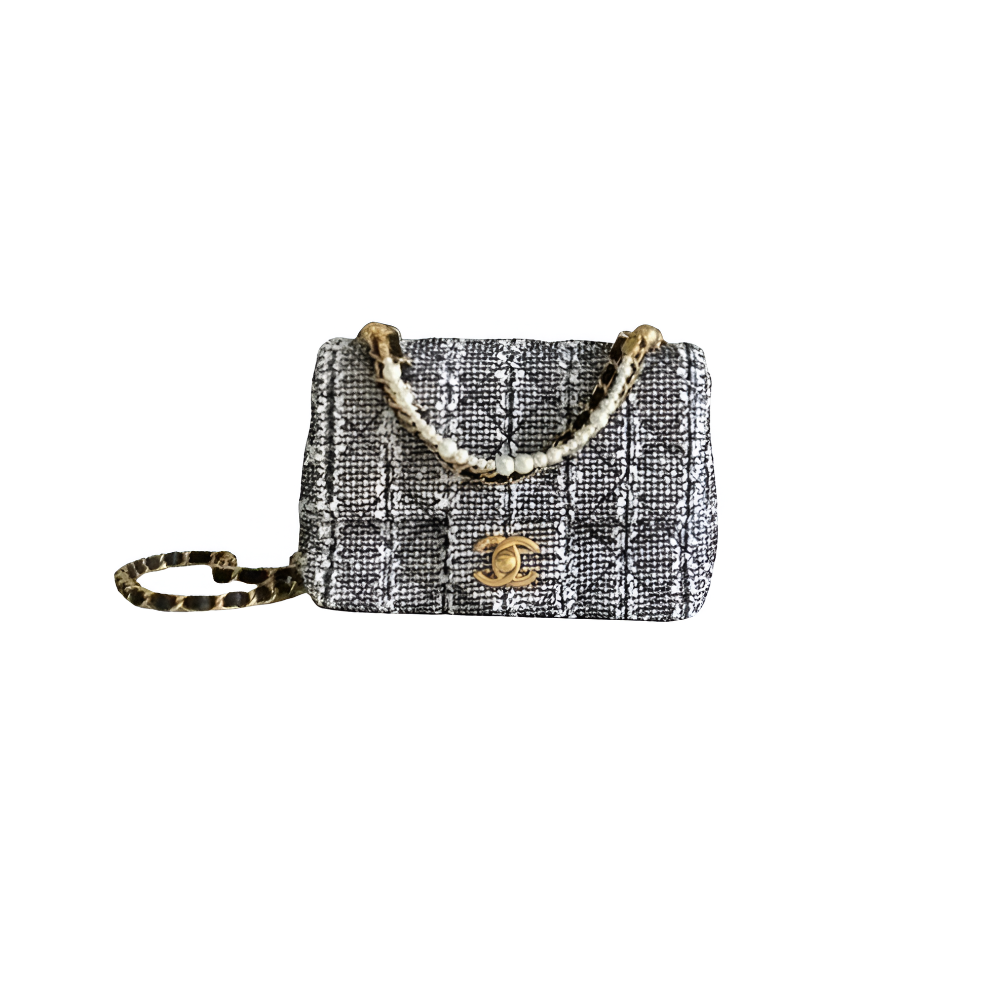 Chanel Square Pearl Flap Bag