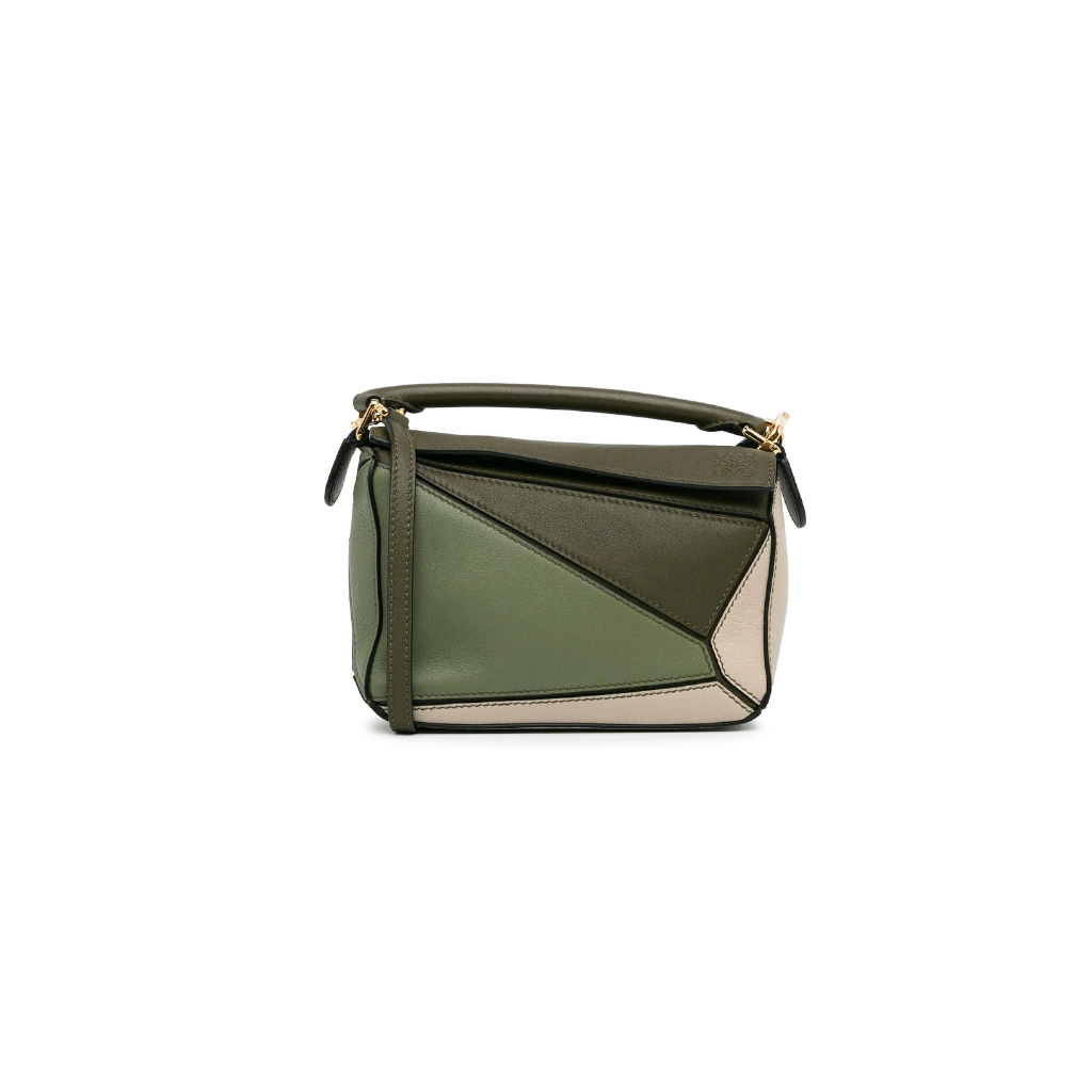 Loewe Mini Tricolor Puzzle Bag