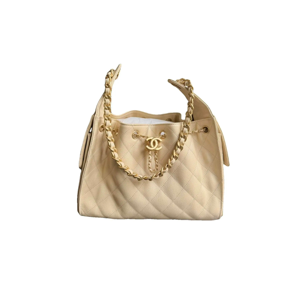 Chanel Beige Handbag