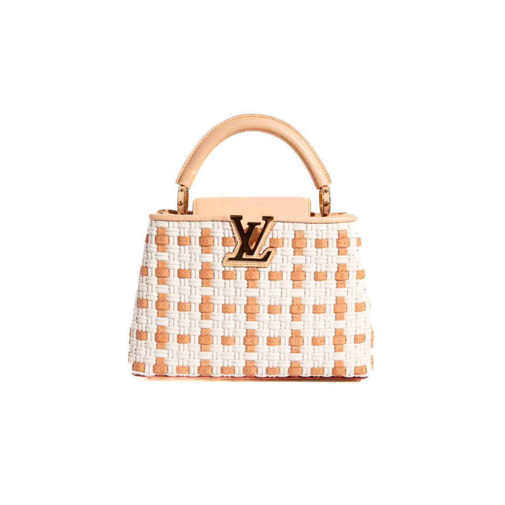 Louis Vuitton Capucines MM Knitted Bag