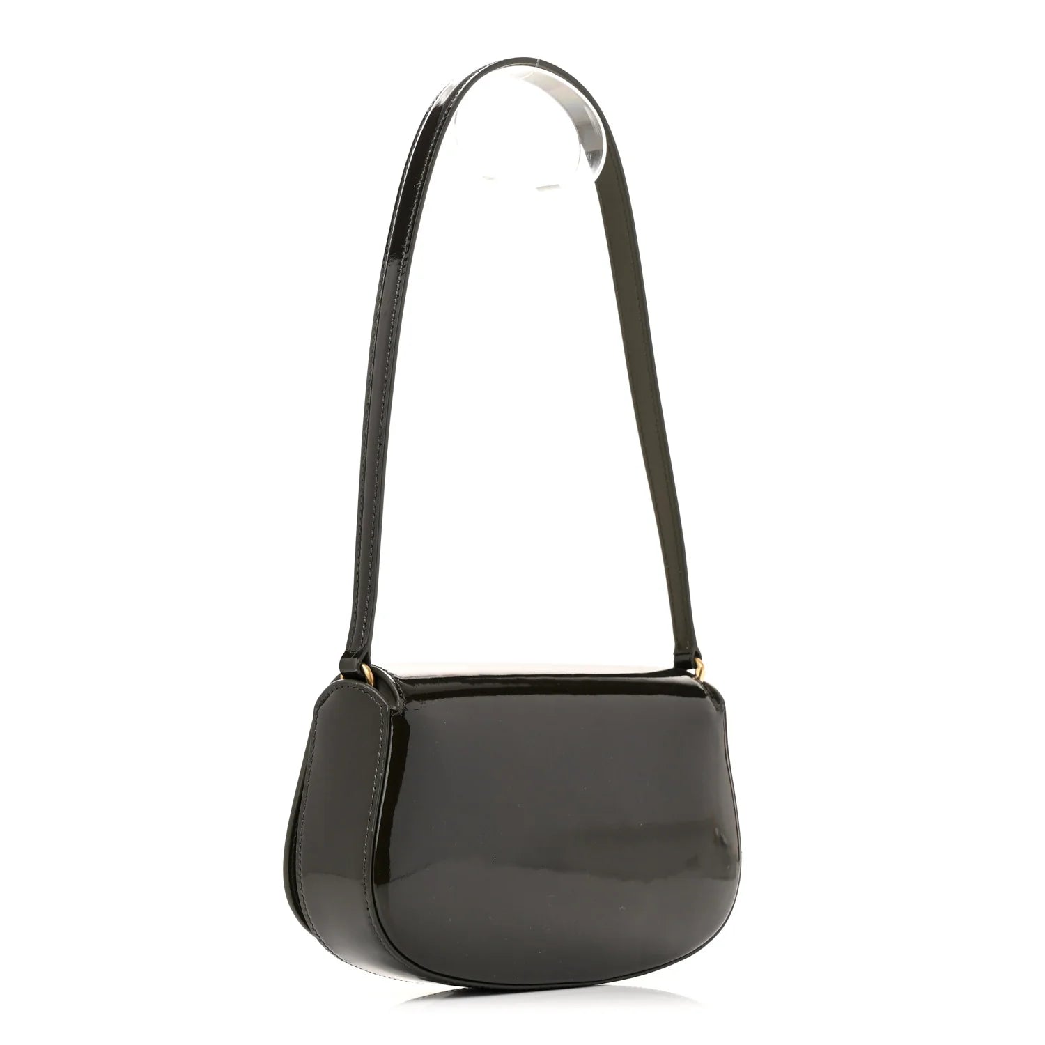 Ysl Patent Calfskin Mini Voltaire Shoulder Bag