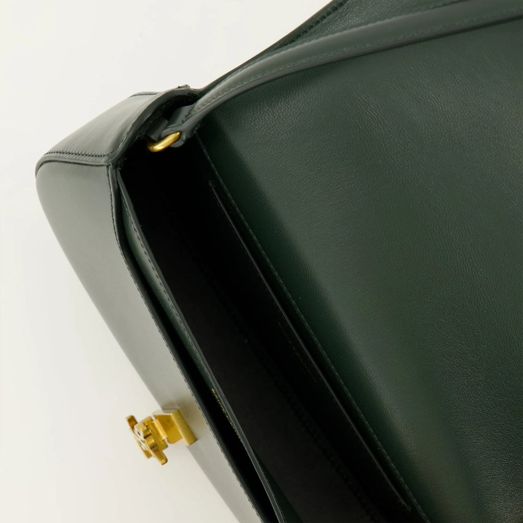Ysl Voltaire Mini Dark Green Bag