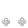 LV White Earrings