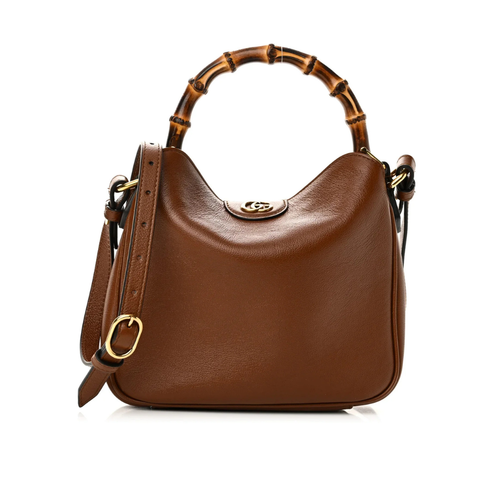 Gucci Softy Wonka Textured Dollar Calfskin Diana Bag