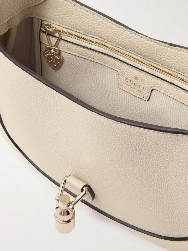 Gucci jackie cream bag