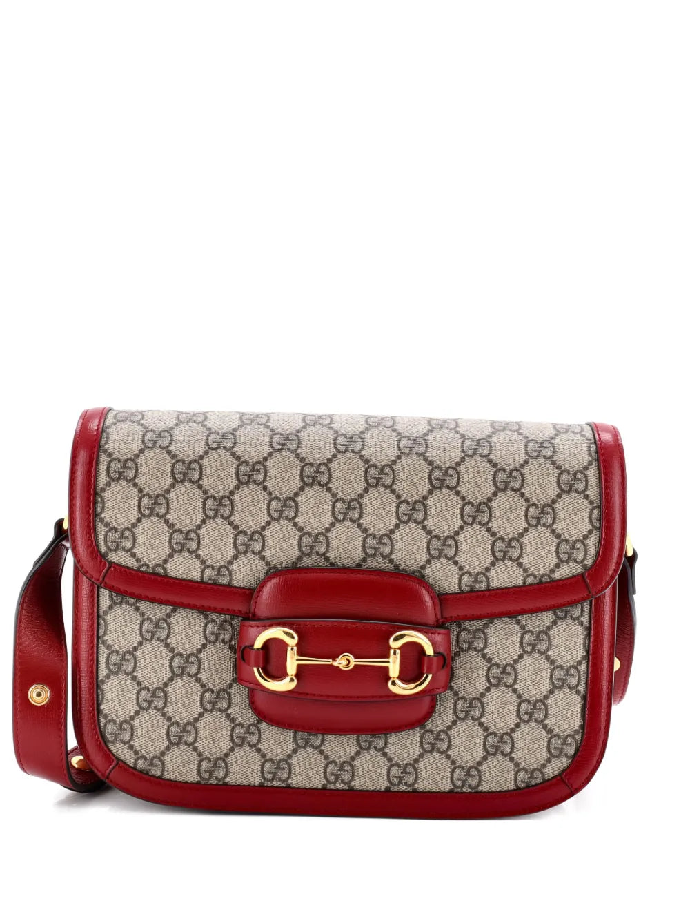 Gucci Horsebit 1955 GG Coated Canvas Bag