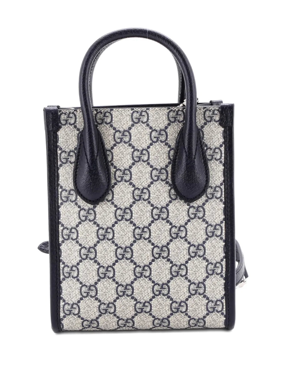 Gucci Interlocking G Patch Tote GG Coated Bag