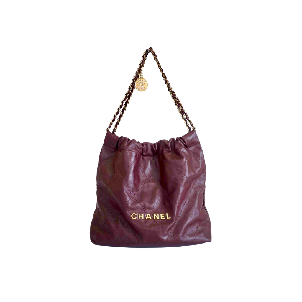 Bag CHANEL 22 Medium Burgundy