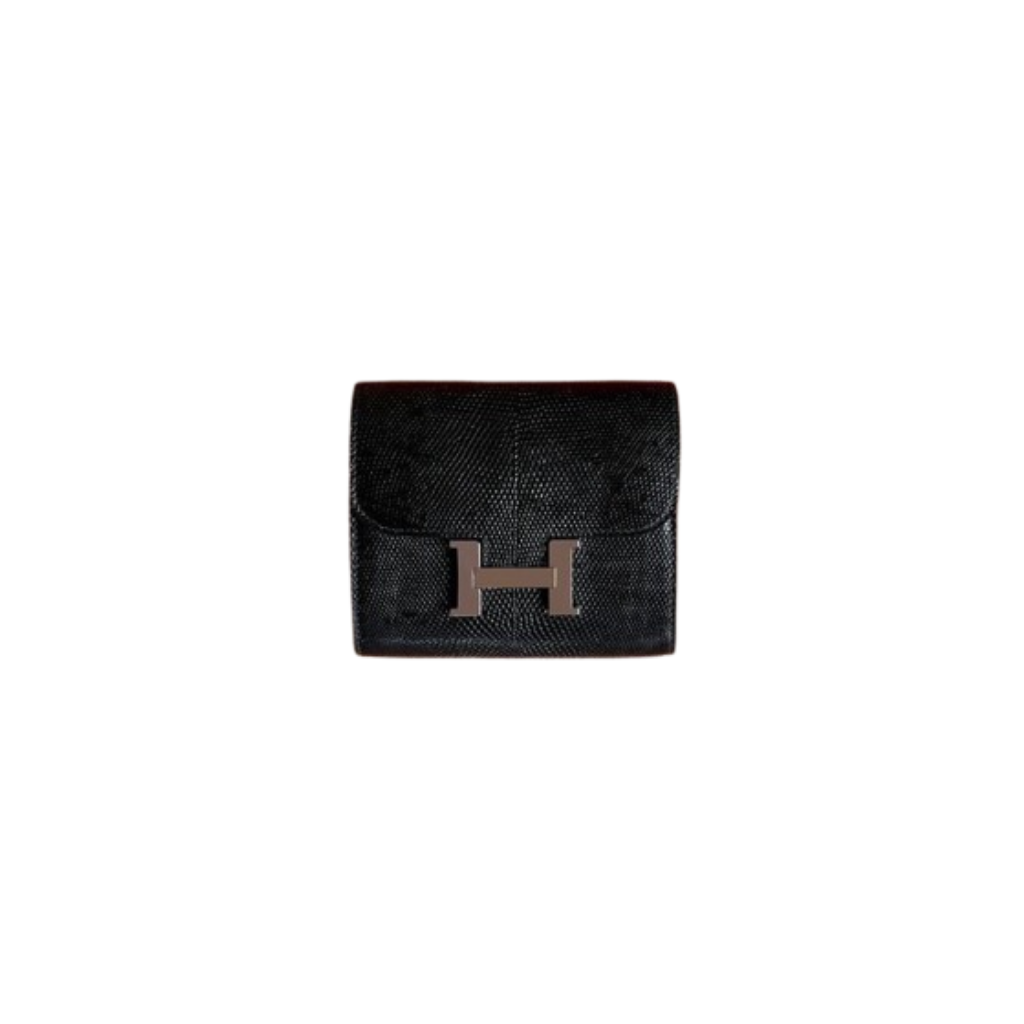 Hermes Constance Lizard Wallet