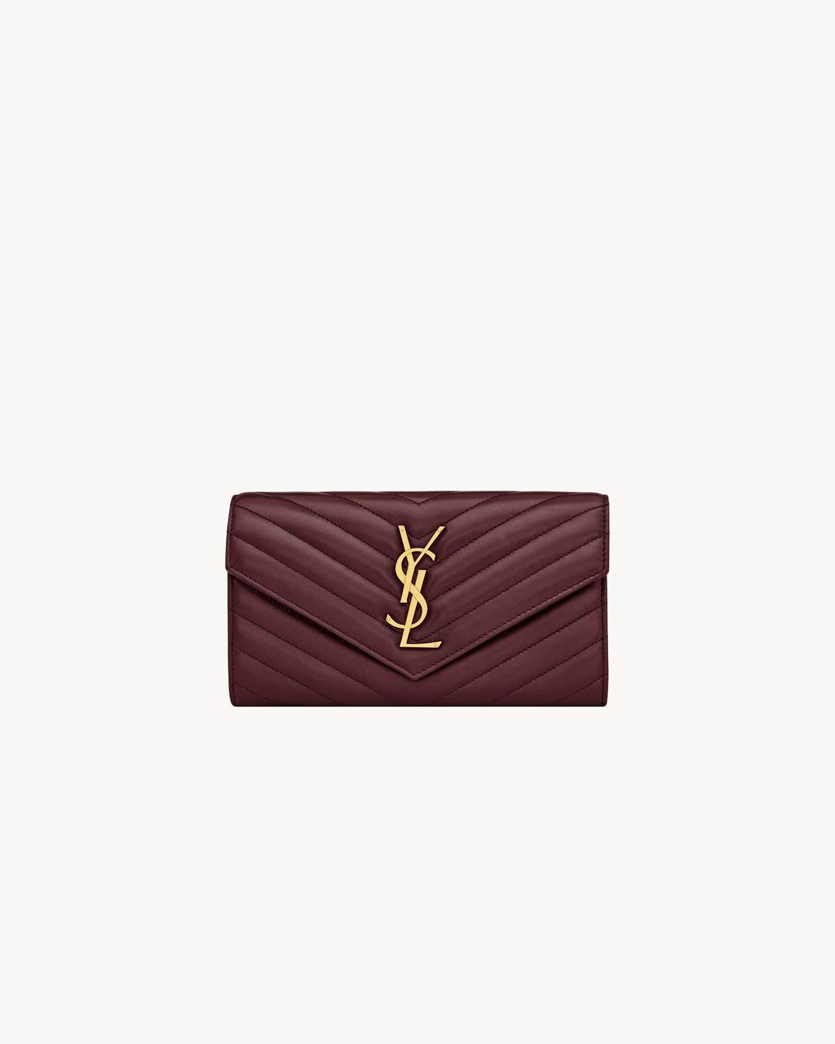 Ysl Cassandre flap wallet in lambskin