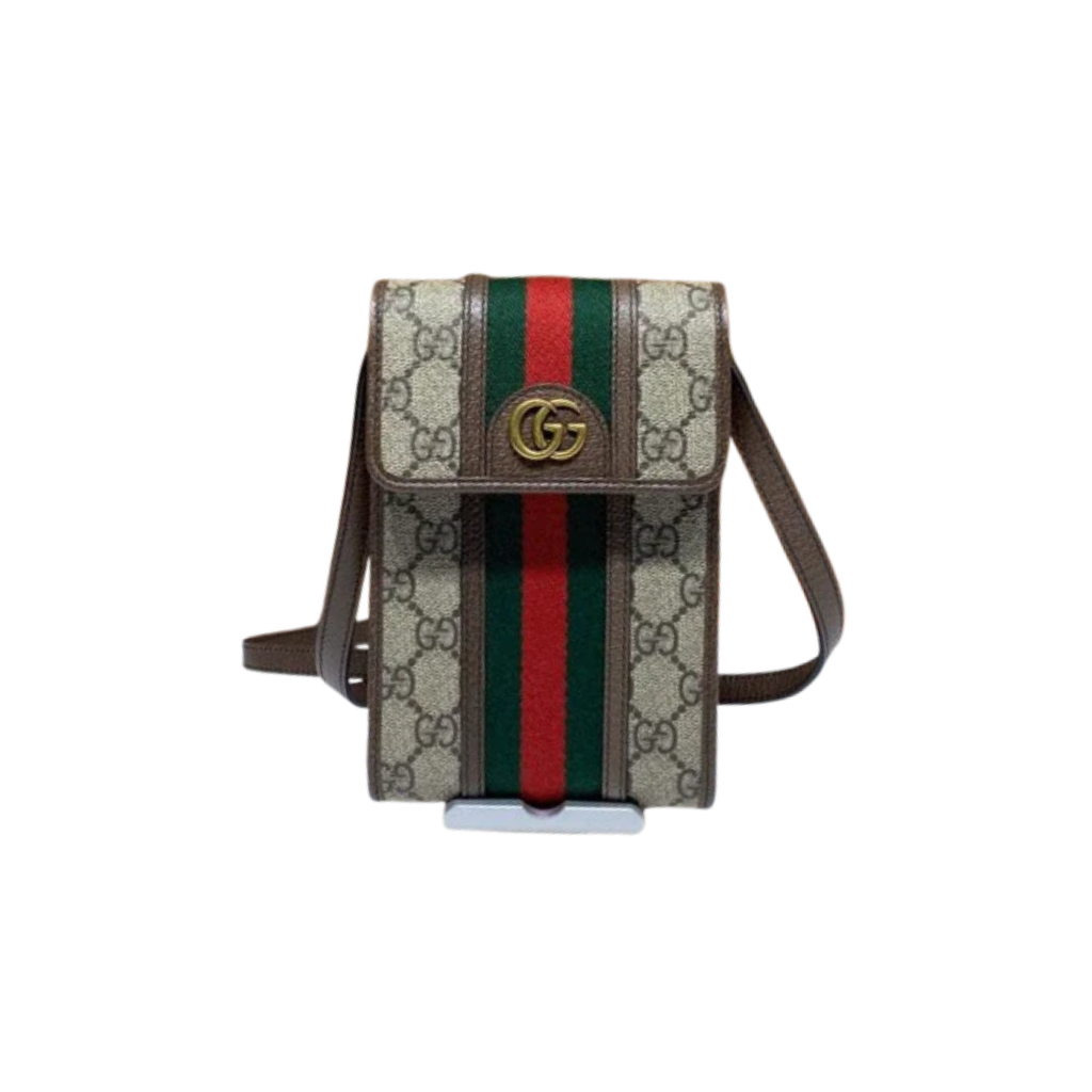 Gucci GG Supreme Web Mini Ophidia Crossbody Bag