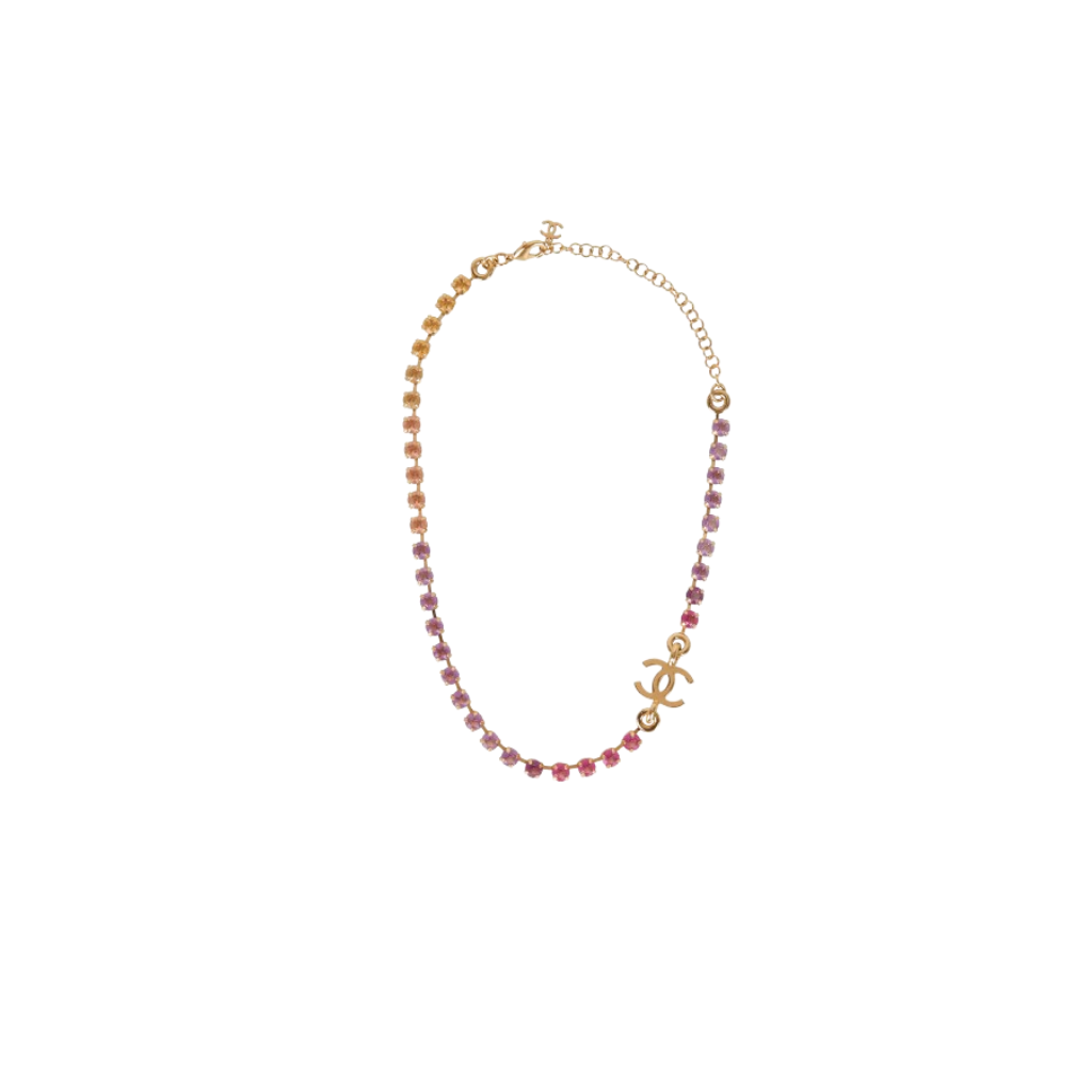 Chanel CC Rainbow Necklace