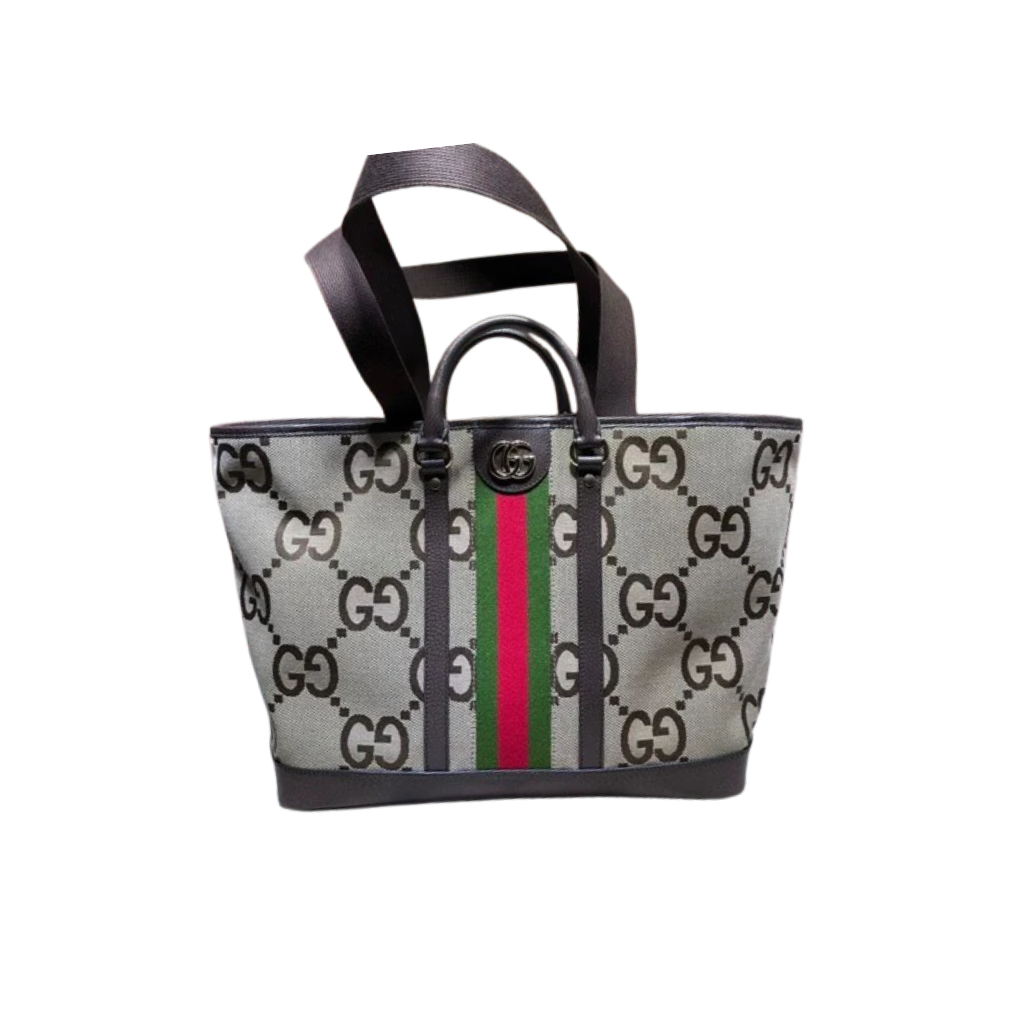 Gucci Large Jumbo GG Leather Tote Bag