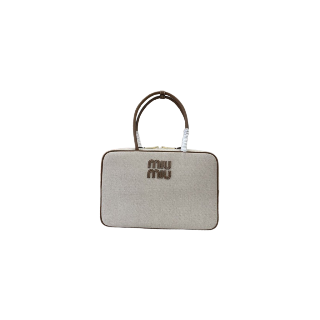 Beau Canvas and Leather Bag