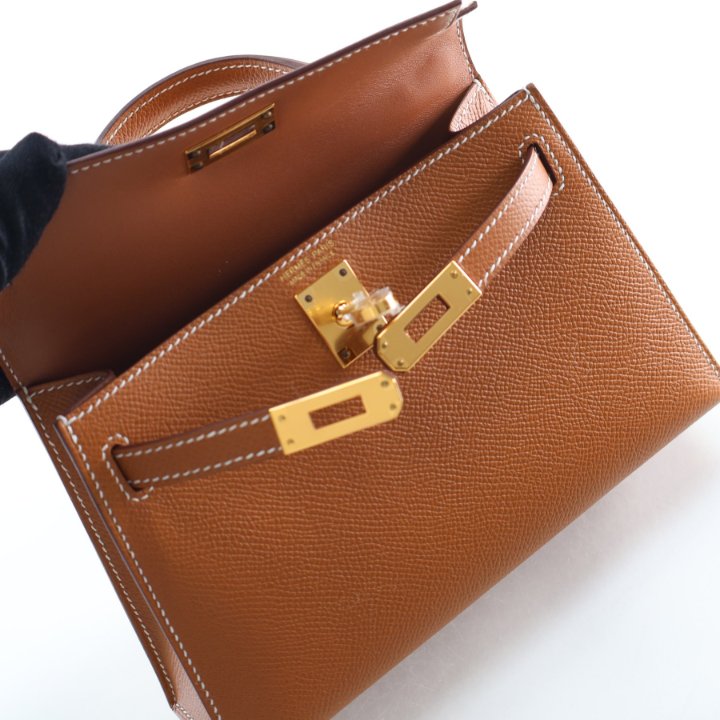 Hermes Gold Epsom Mini Kelly