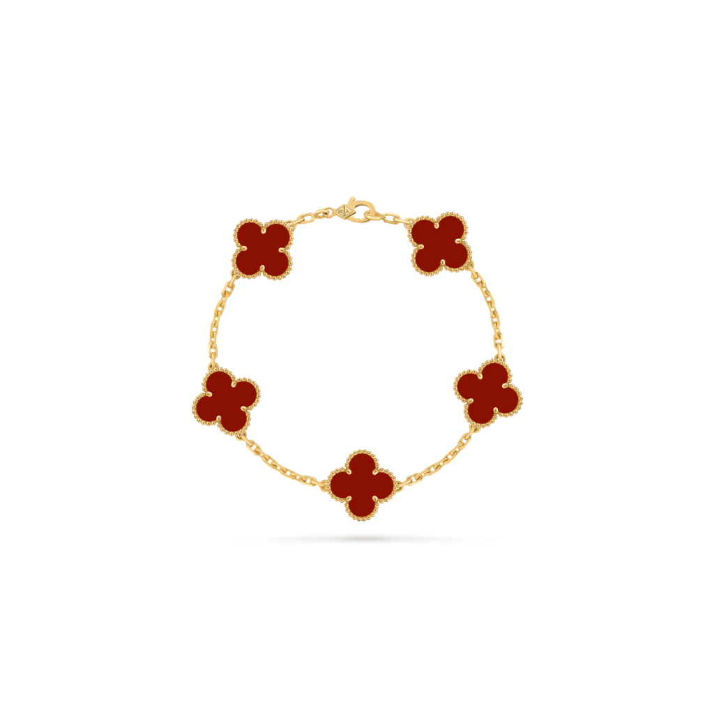 Vintage Red 5 motifs