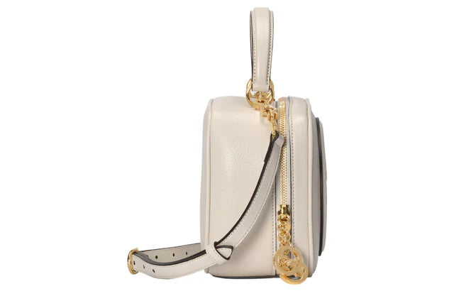 Gucci Blondie White Top Handle Bag