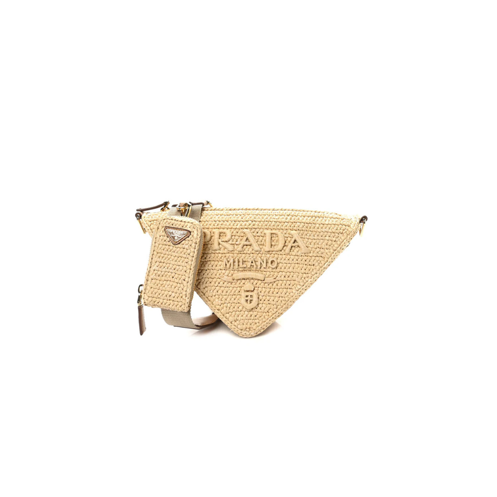 Prada Knitted Shoulder Bag