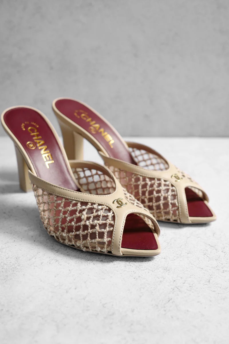 Coco Beach Chanel Mules