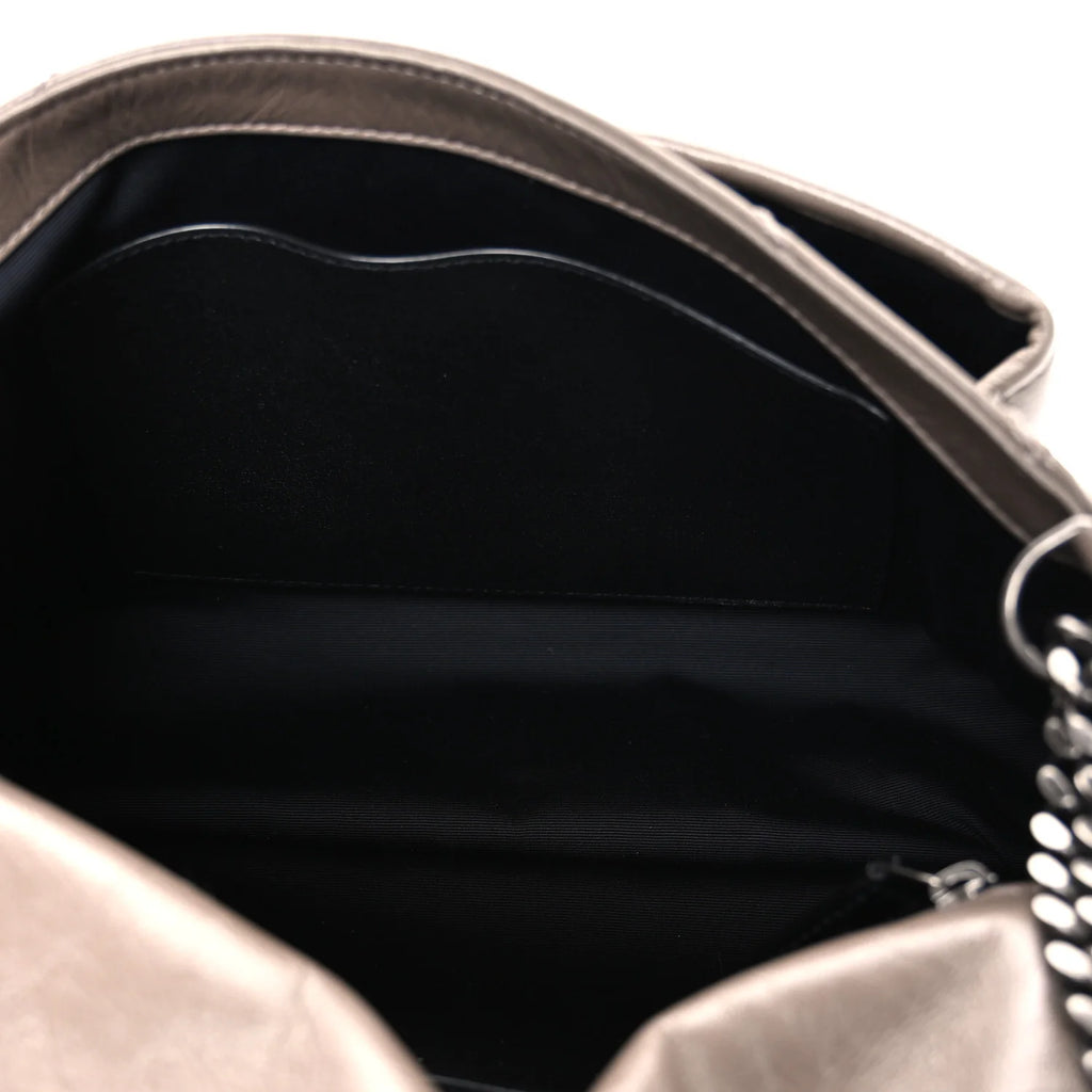 Ysl Crinkled Calfskin Matelasse Monogram Bag
