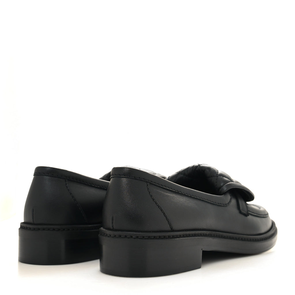 Chanel CC Turnlock Loafers Black