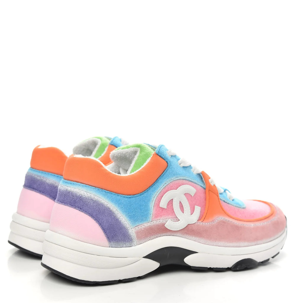 Suede CC Sneakers White Multicolor