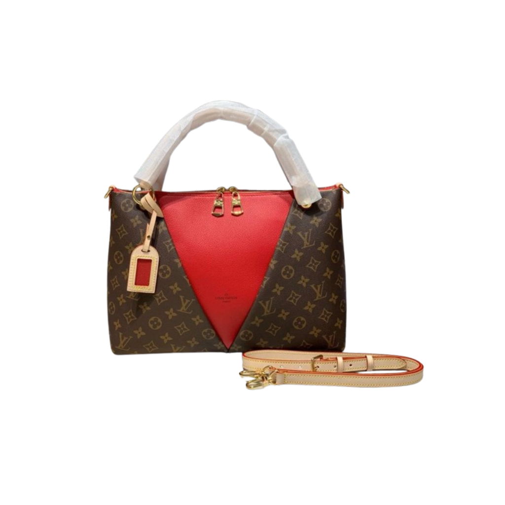 LV Monogram Leather Tote Bag